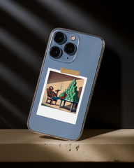 Hustle King Money Vibes Phone Cover – Cartoon Boss Life Edition